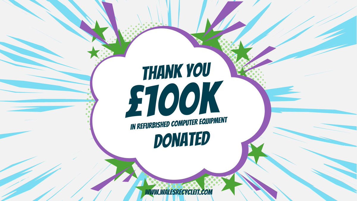 🎉 We did it! Thanks to your generosity, we've reached our goal of £100K in donations! Every device has made a difference, and we're grateful for your support. Let's continue working together to make a positive impact on our community. #100KDonations #CommunityImpact #ThankYou