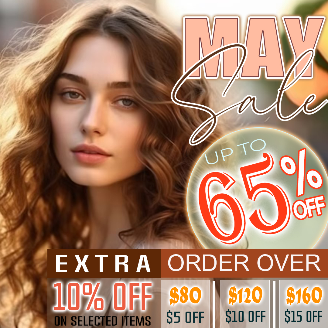 Hurry! 🙌May Sale Ends Today!🛒

#wigisfashion #wigs #perruque #perücke #peluca #lacefrontwigs #syntheticwigs #cosplaywigs #cosplay #makeup #lacewigs #gorgeoushair #hairstyle #haircolor #hairgoals #fashionwigs #sales #brownwig #wavywig #blondewig #egirl #maysale #wigsale #goth