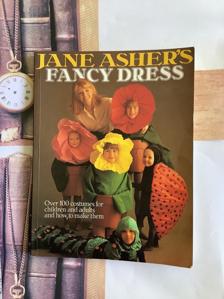 WatsonsVintage's tweet photo. There are over 100 FABULOUS #FancyDress Costumes in this WONDERFUL #Vintage #1988 Copy of the #JaneAsher Book. Look out for some of the models too, Joanna Lumley is one along with the late Hayley Mills https://t.co/Rn3KJ9EHGP #Rare #Book #HandmadeCostumes #RetroBookGift https://t.co/o6BdX0xf0U