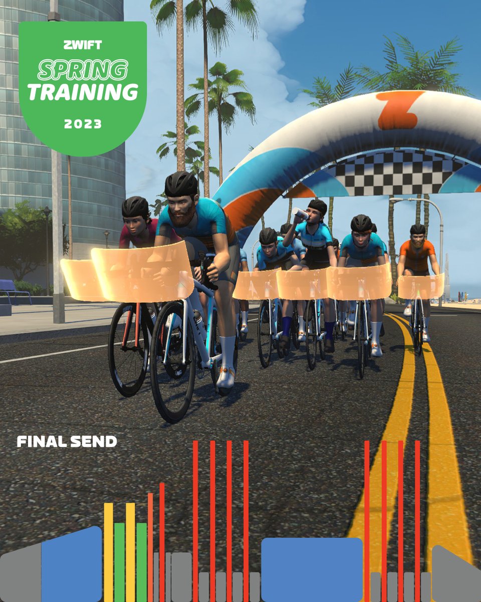 Full speed ahead for the Final Send! 🚴💨

There's no holding back on the last stop of the Spring Training Series. 🔥

Full event details: zwift.com/events/series/…