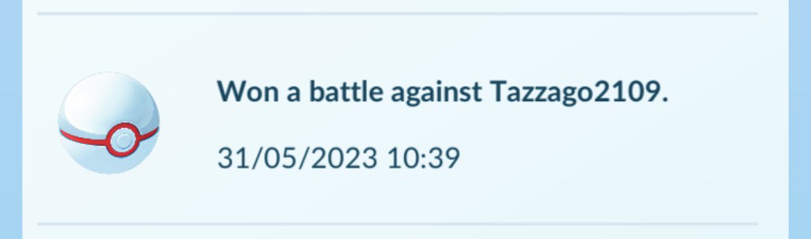 benikisaki's tweet photo. I donβt know who you are, but you are a good man. 2-2 on my legend set at 2998, this legend left after lining up to a guaranteed win.
Shame on me for being so late this time, but ggs to everyone I faced throughout the season π
#PokemonGo #PogoPvP #Legend #GBL https://t.co/EefnTLlexR