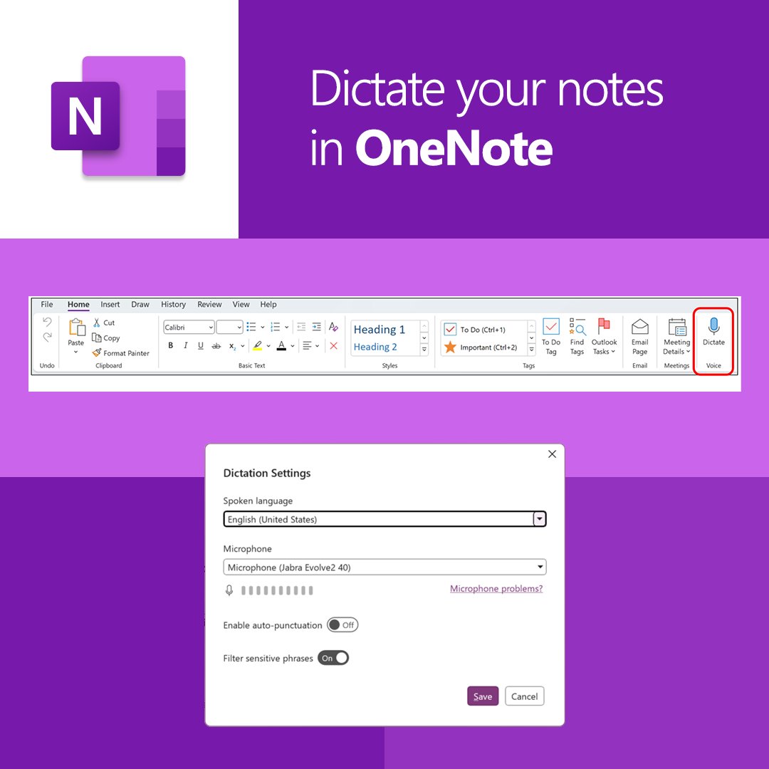 Taking notes is a doddle with <a href="/OneNoteEDU/">OneNote Education</a>'s dictate feature 🎙

See how it all works here: msft.it/6014gRxlA

<a href="/MicrosoftEDU/">Microsoft Education</a> #MIEExpert #MicrosoftEDU #EdTech