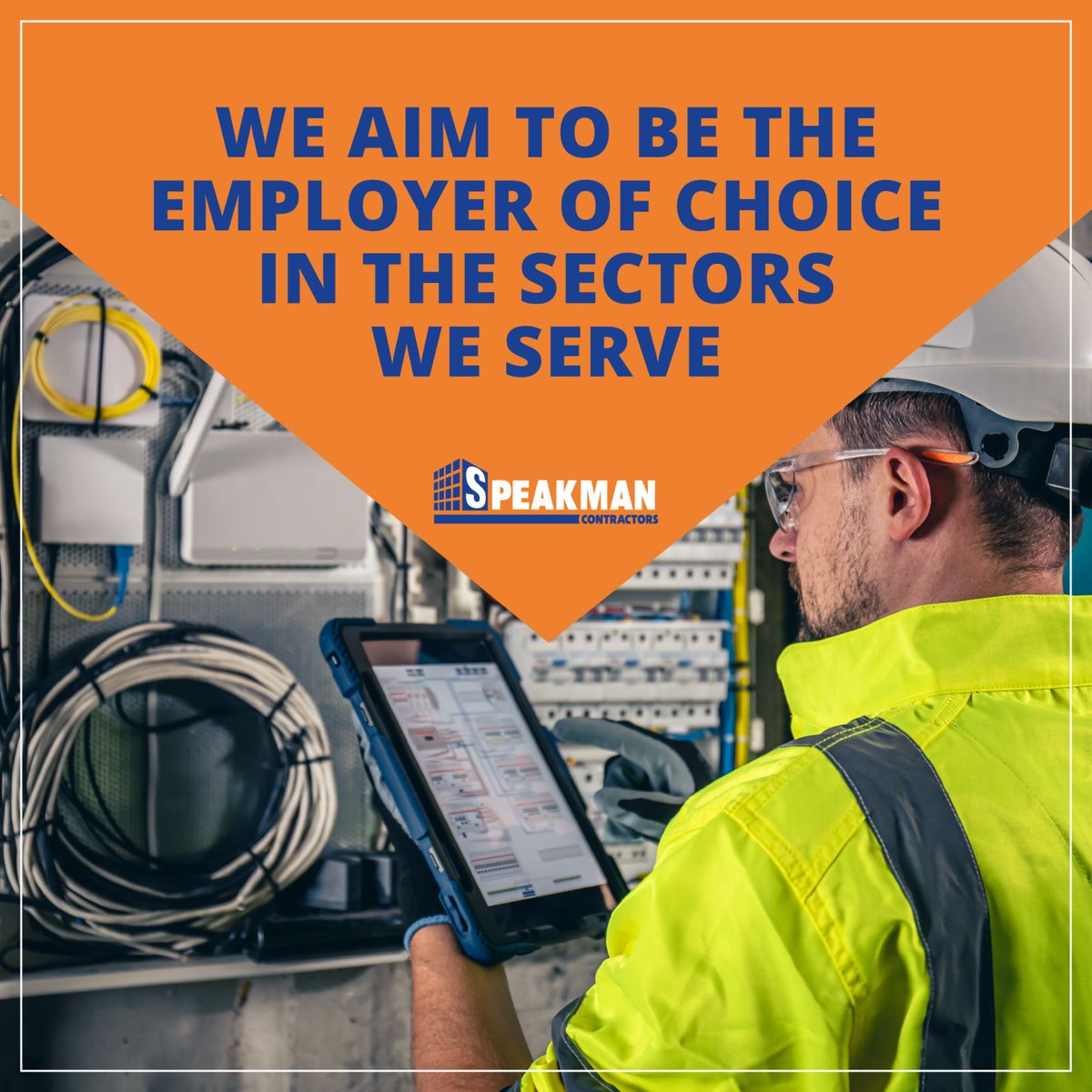 Speakmans's tweet photo. We seek excellence in every aspect of our business and we aim to be the employer of choice in the sectors we serve, recruiting and retaining highly skilled, motivated and empowered professionals across all job functions 👍 #TeamSpeakman https://t.co/oR8C2ZpCQL