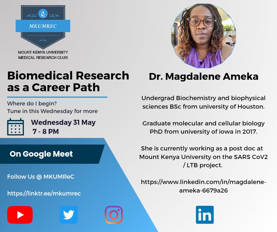 MKU Medical Research Club (MKUMReC) tweet media