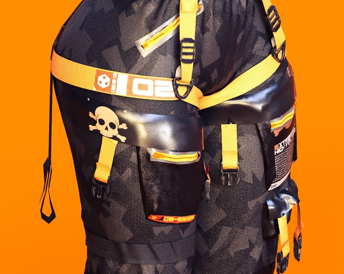 PouchyBoi's tweet image. Featuring Tactical Hazard Pants.
#3DArt #VRChat #TextureArtist