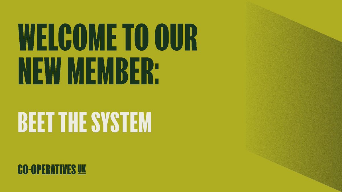 CooperativesUK's tweet image. Welcome to our new member 👋

@beet_system is a Birmingham-based, vegan worker co-op. 🌱 Not only are they award-winning event caterers, they are also the UK’s first and only producers of plastic free, organic, fresh tempeh. 👩‍🍳😋🌍