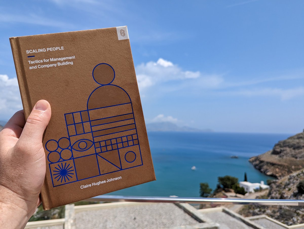Sun, sea and a brilliant book by <a href="/chughesjohnson/">Claire Hughes Johnson</a>. I've had worse Wednesdays