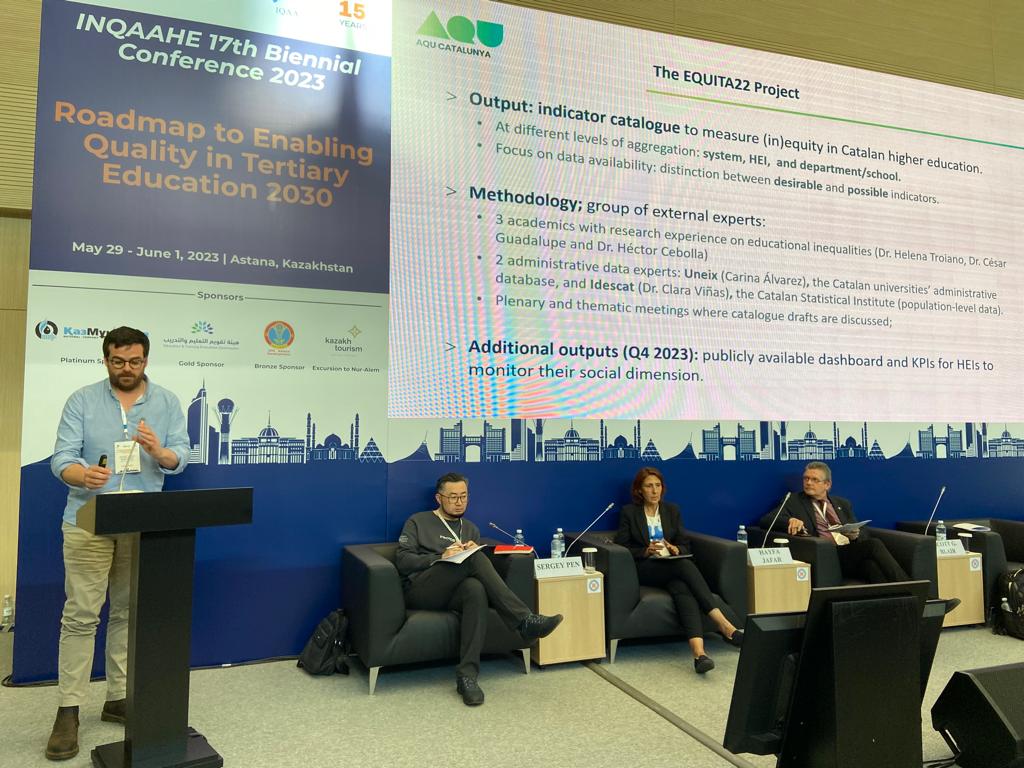 inqaahe's tweet photo. #INQAAHEConference2023 multi-speaker session on sub-theme 4 presented by Dr. Hayfa Jafar, Dr. Scott G. Blair @aiaascK12, Dr. José Luis Mateos-González and Dr. Anna Prades @aqucatalunya.
@IQAA_KZ
@EtecKsa
#KazMunayGas #AstanaDevelopment #KazakhTourism https://t.co/0Gm58ngyVs