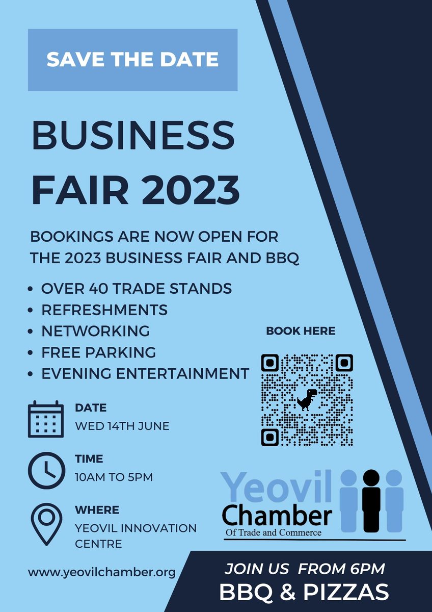 CSAR_Fire's tweet image. We are going to be giving FREE Live Fire Extinguisher training at the Yeovil Innovation Centre during the Yeovil Chamber Business Fair 2023, taking place on June 14th!

Sign up to attend the free business fair here: yeovilchamber.org/events/chamber… 

#CSARFire #LiveFireTraining
