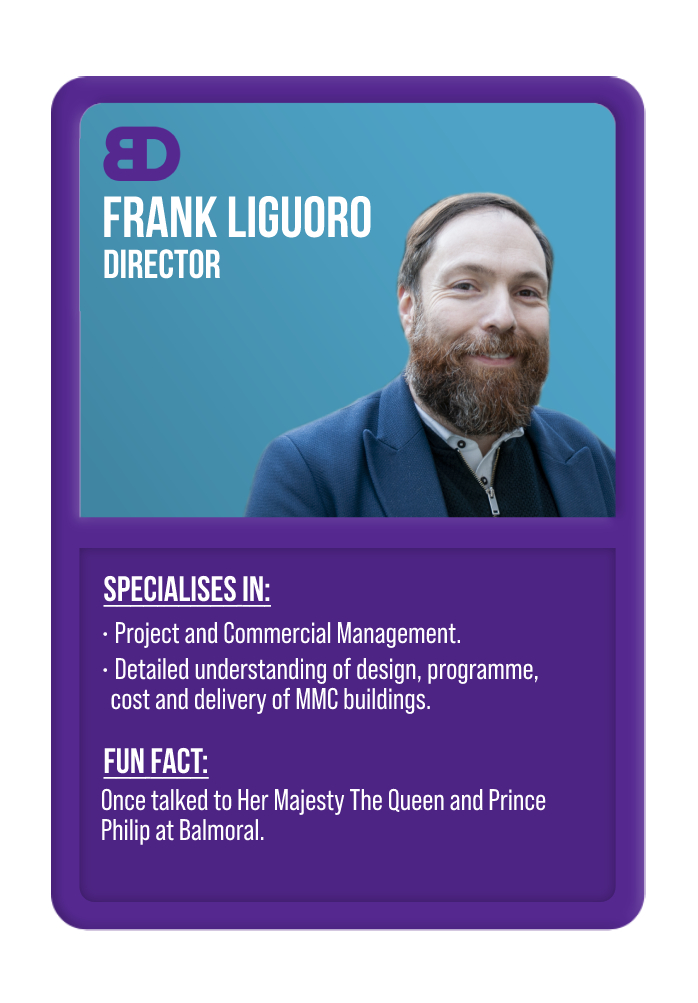 beyond_mmc's tweet photo. ✋Meet Frank Liguoro

Director #BetterDelivery specialising in project &amp; commercial management, expertise includes detailed understanding of #MMC buildings. 

Fun fact: 
Frank once talked to Her Majesty The Queen at Balmoral!

👉 https://t.co/7iEiibhnx3

 #Offsite https://t.co/1nbHtsCmmD