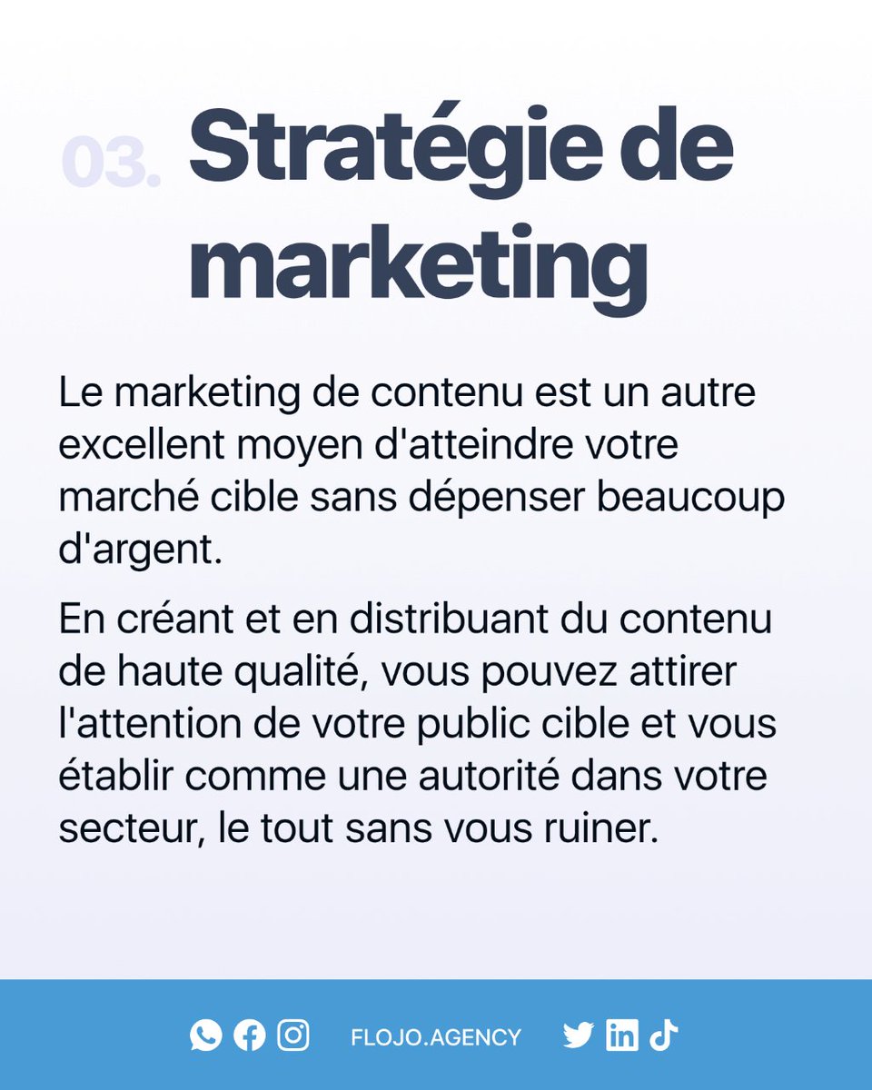 Studjoow's tweet photo. 5 #conseils pour commercialiser votre entreprise avec un #budget limité. L'article est par ici.
Pour lire notre #article, rendez-vous sur notre site https://t.co/jVt1pHj6Fc, ou sur les plateformes de #Podcast en vous abonnant à Flojo Agency #Blog #Agency #Marketing #Tips https://t.co/Yw8P0SErgF