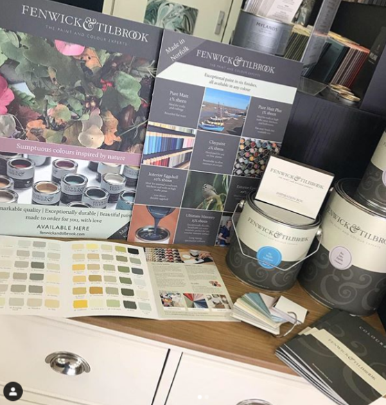 AshbyDecCentre's tweet photo. #fenwickandtilbrook paints in stock and tinted in store! Finest quality paints available at #ashby #decorator centre. #interiordesign #decor #designerpaint https://t.co/WdtMgIfih5