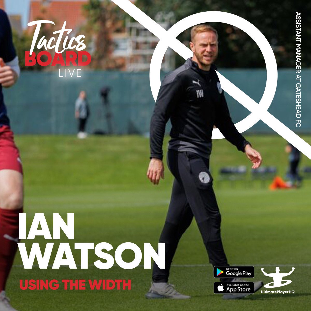 👤 Ian Watson (First Team Coach at <a href="/GatesheadFC/">Gateshead FC</a>)
 
🗒️ Using The Width
📆 Wednesday 14th June

Full tactic board session will be available for members on the UPHQ platform