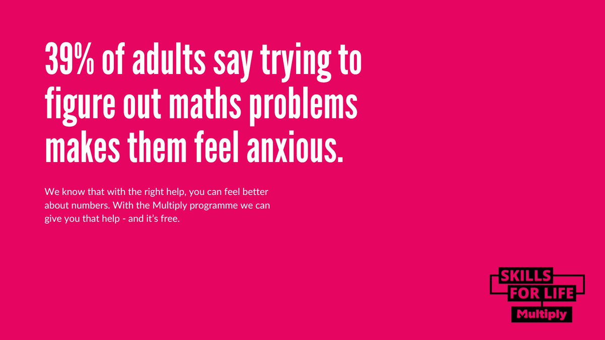 Do you feel anxious about numbers? 

Don’t worry, you’re not alone. 39% of adults share that uneasy feeling.

With the right help, you can start to feel comfortable with numbers. 

We can give you the support you need in the way you need it. 

#mathsanxiety #mathssupport