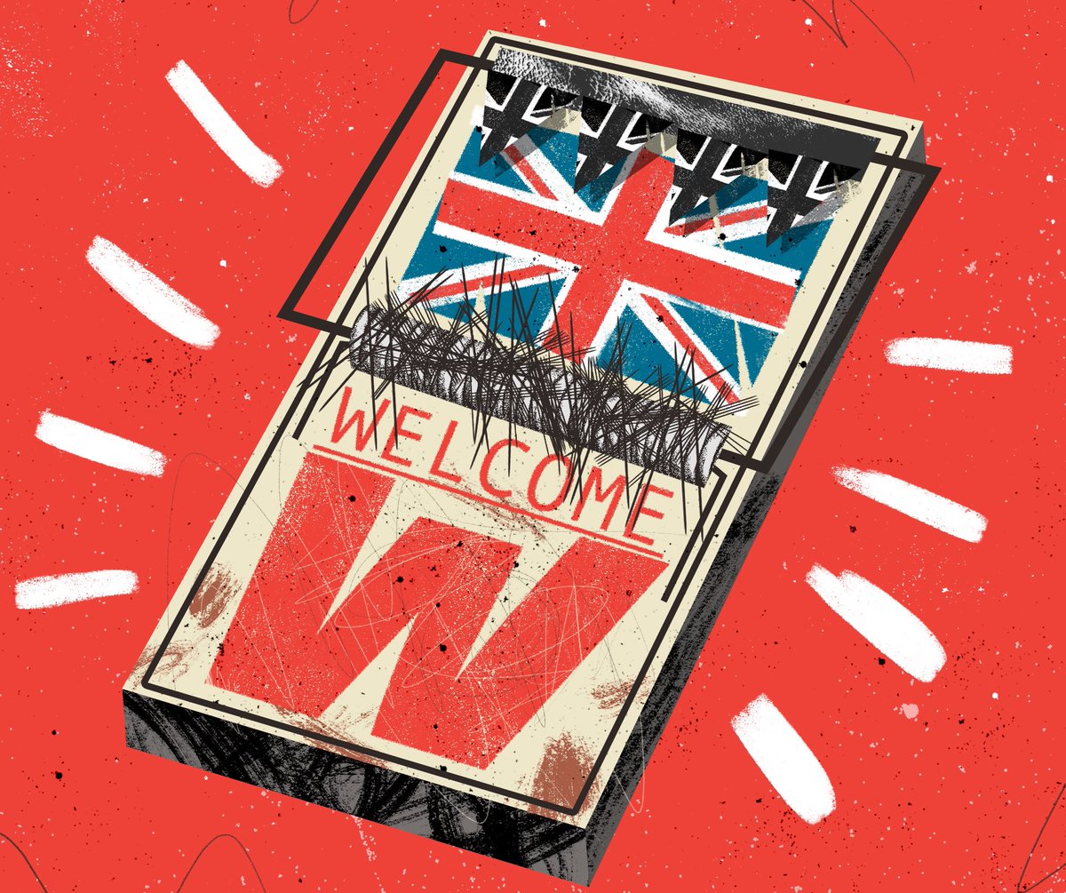 Nate Kitch (@natekitch) on Twitter photo Welcome to Britain ; The immigration trap for <a href="/theeconomist/">The Economist</a>
#illustration #collage #UKPolitics Welcome to Britain ; The immigration trap for <a href="/theeconomist/">The Economist</a>
#illustration #collage #UKPolitics