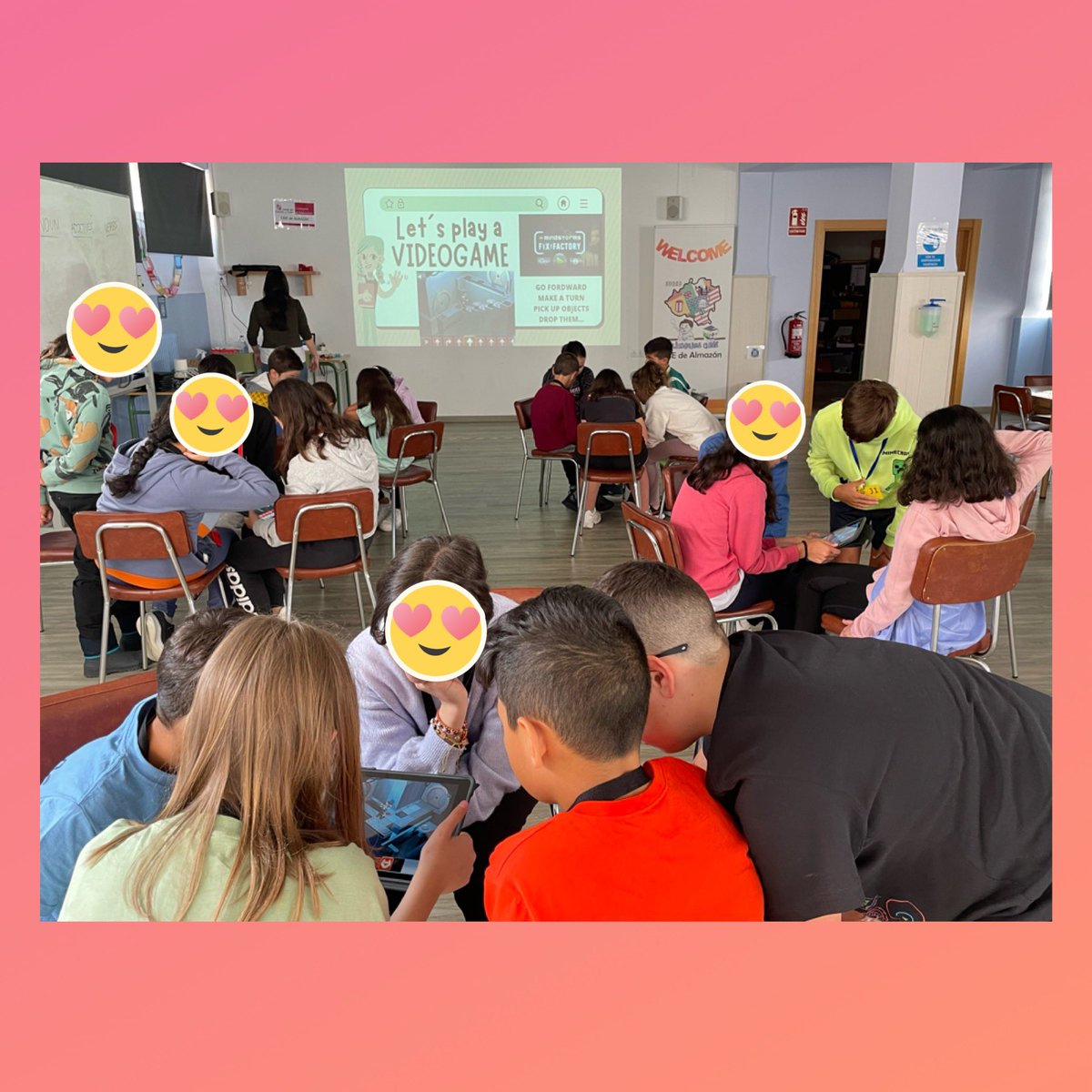 FabiolaCeip's tweet photo. We have and amazing day ahead in @criedealmazan
#ods13
#fixthefactory #robotics
#ridesafely
@educacyl https://t.co/V2H6Y6FP4G