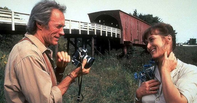 Clint Eastwood and Meryl Streep

Happy 93rd birthday Clint Eastwood. 