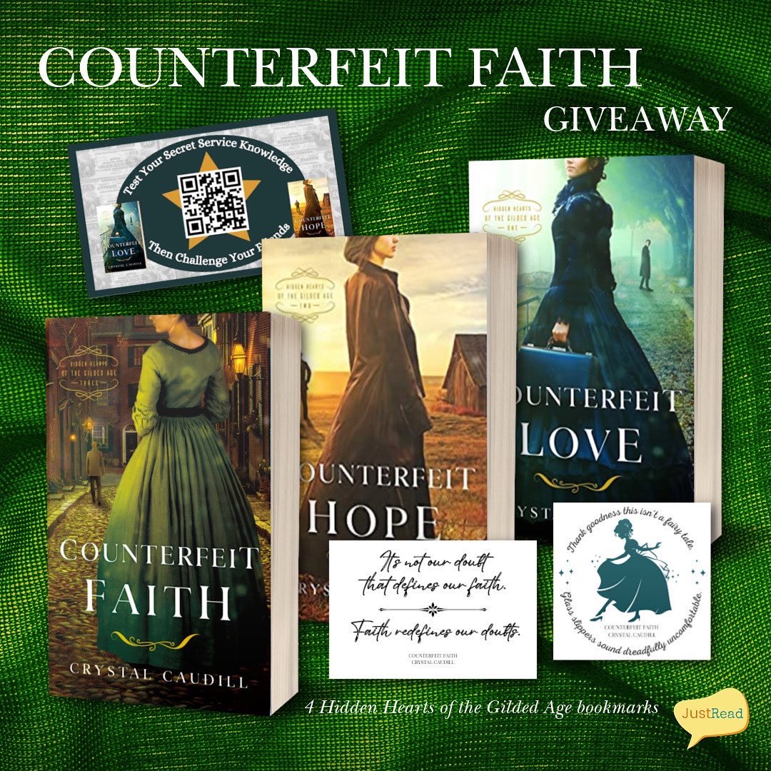 cherrypie0420's tweet photo. ✨Giveaway Alert!✨
(1) winner will receive all 3 novels in the series plus swag (see JustRead website for details)
⇒ Enter #giveaway via @justreadtours profile link
#justreadtours #CounterfeitFaith #HiddenHeartsoftheGildedAge #CrystalCaudill #Kregel https://t.co/cIJJKZcyUA