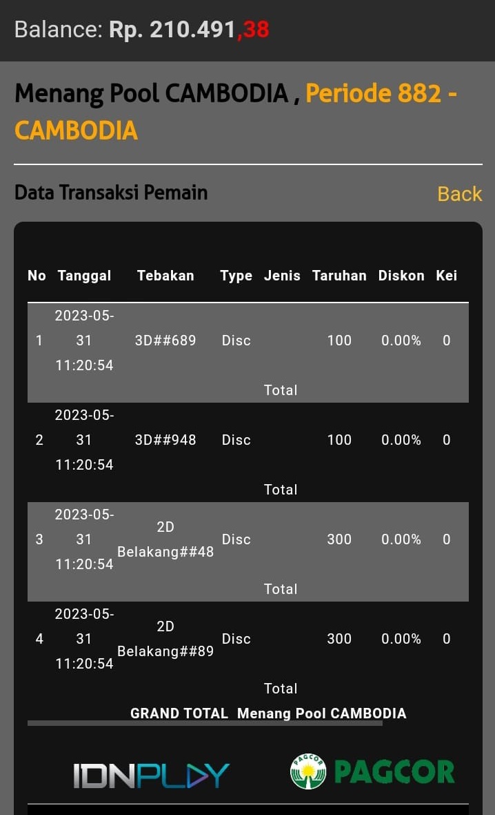 MichaelAdr_4's tweet photo. Bukti JP member grup vvip 
#togel #togeljitu #togeljackpot #totomacaupools #totomacau #prediksitogel #prediksitotomacau #prediksimacau #angkakuat #angkajitu #togelonline #togelsydney https://t.co/GWjXWA0D5t