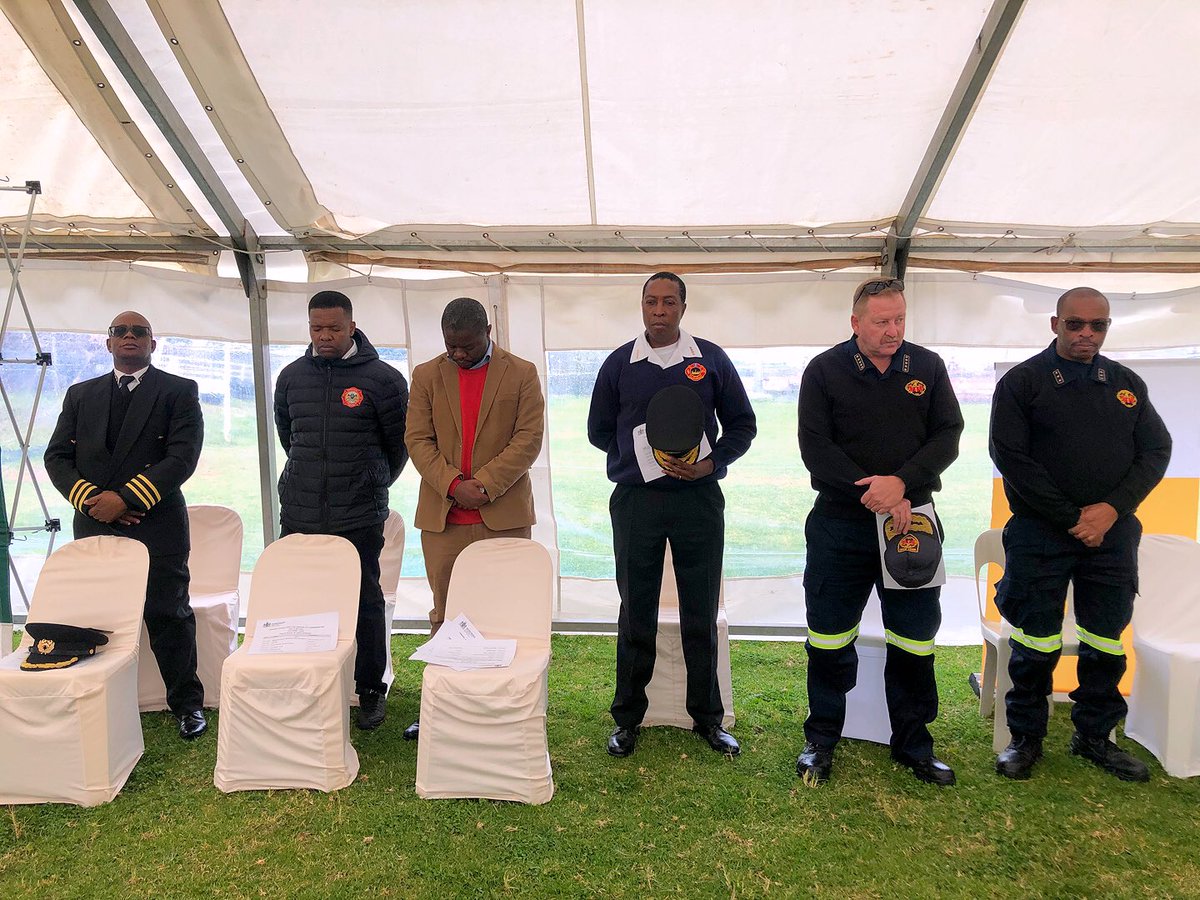 GDCoGTA's tweet photo. [In Pictures]

The International Fire Fighters Day commemoration is currently underway at the Video Centre Sports Ground.

#IFFD2023 https://t.co/0iIDWPYDzN
