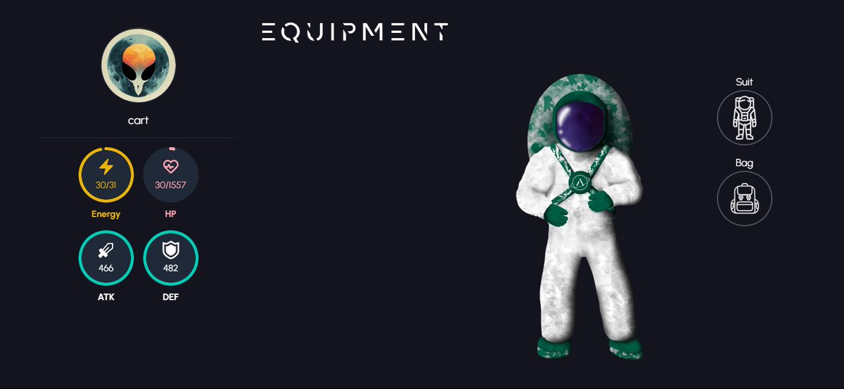 new green astronaut is so dope @ApheliumGame 
come and get your free astronaut NFT

#P2E #NFTs #WAXNFT #WAXFAM