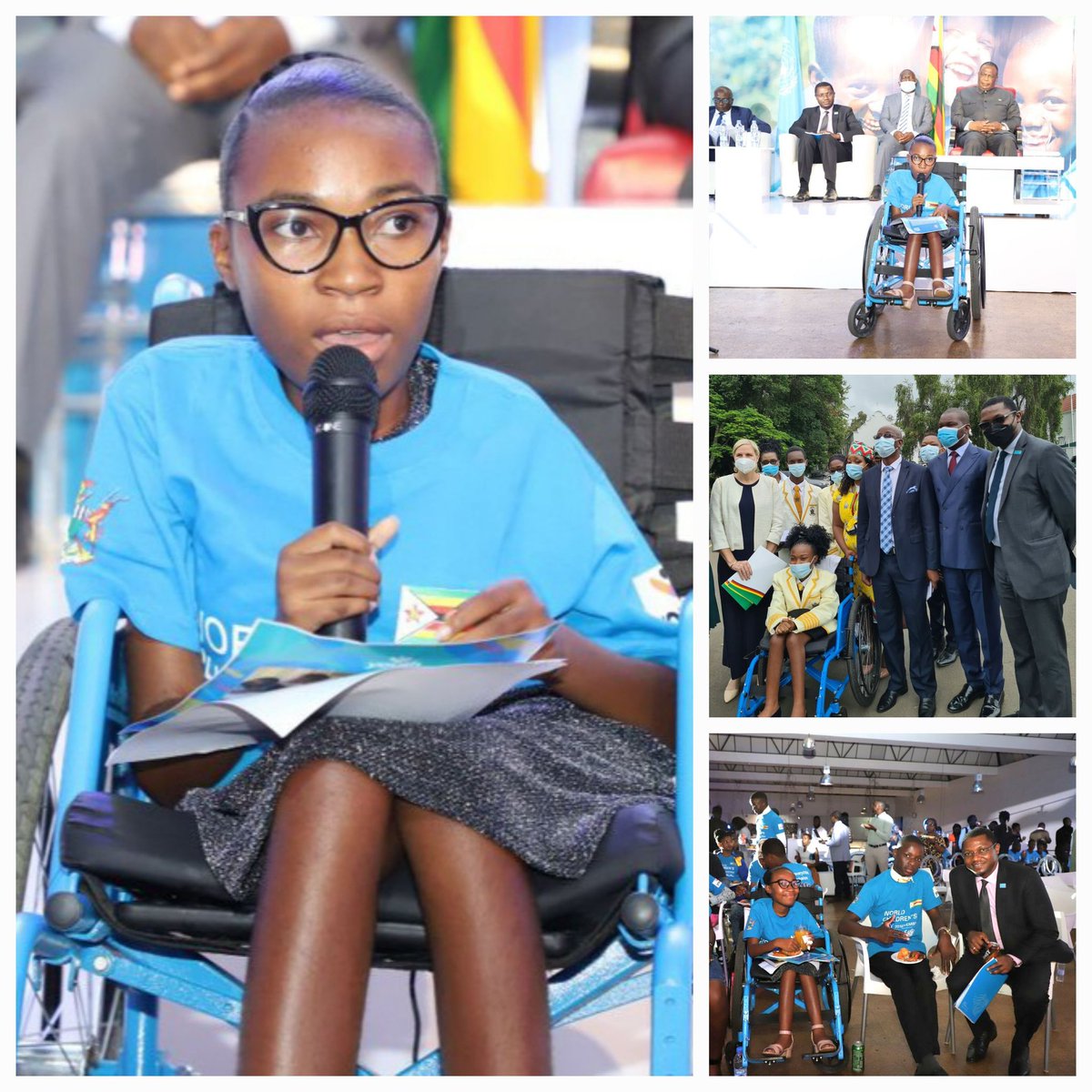 Congratulations 🎊 🎊 to Hazel Mandaza on her appointment as a member of the Global Youth Council under <a href="/UNICEF/">UNICEF</a> International Council. Hazel served as 🇿🇼 Child President in 2021 &amp; is a member of  <a href="/UNICEFZIMBABWE/">UNICEF ZIMBABWE</a> Adolescent &amp; Youth Advisory Committee. 
@moysarzim <a href="/zimyouthcouncil/">Zimbabwe Youth Council</a>