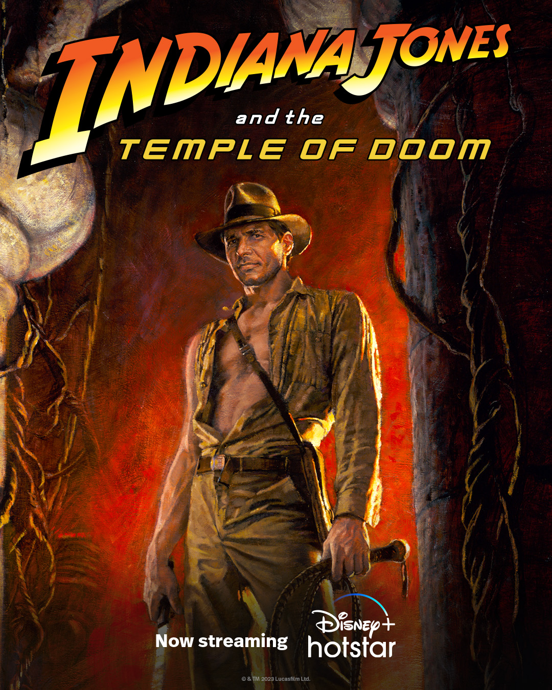 Indiana Jones movies & TV show streaming on Disney+ this month