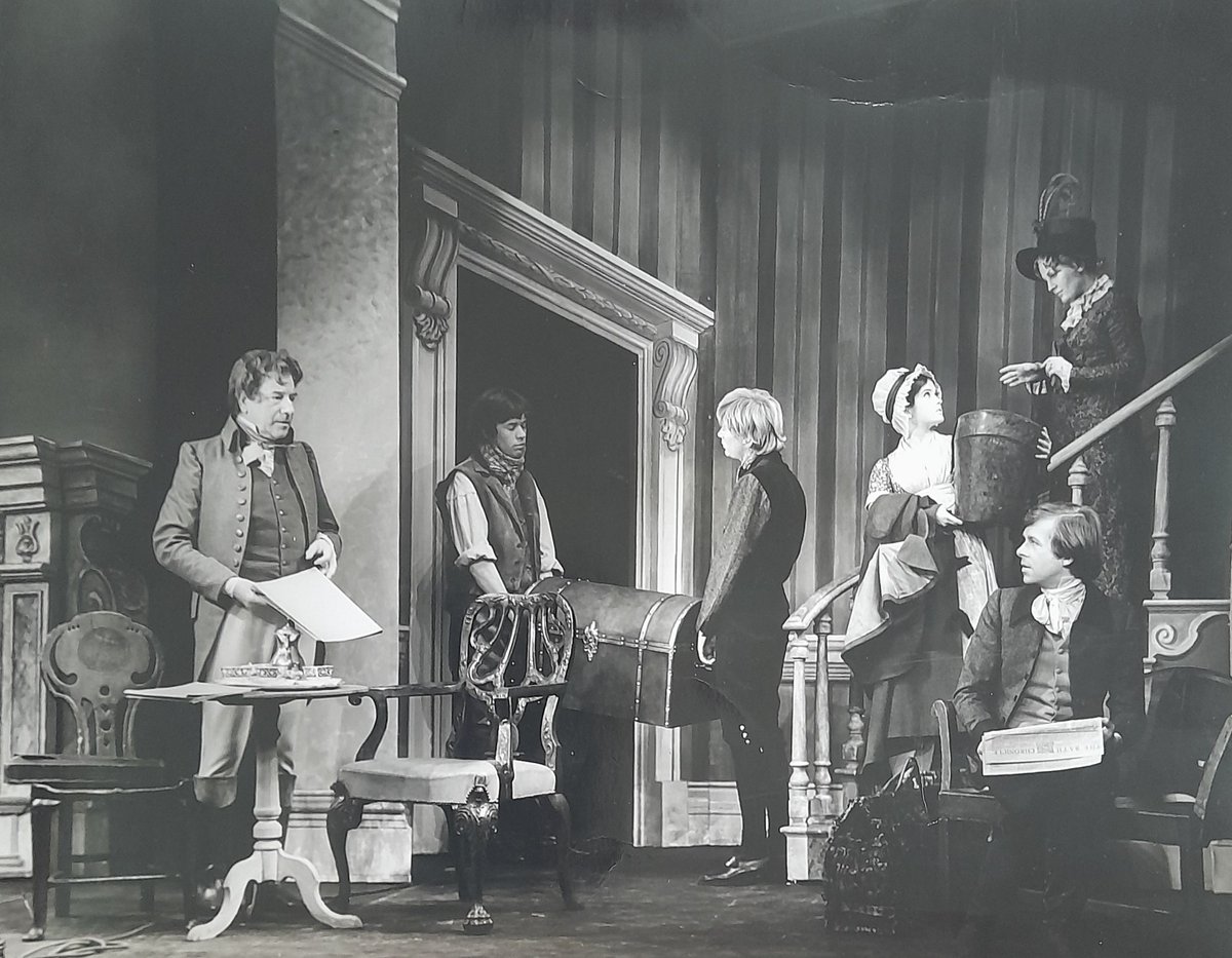 michaelwardle42's tweet image. My first pro job, A Bequest to the Nation at the Haymarket Theatre, London. 12 mth run from Sept 1968.  Alec Guinness recommended me for the role &amp;amp; I&apos;ll always be grateful as it was the start of my 50+ yr career. Cast inc Ian Holm, Brian Glover, Deborah Watling &amp;amp; Michael Aldridge
