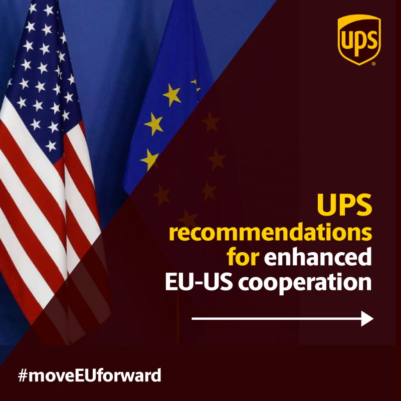 UPS_EUPolicy's tweet photo. #TTC is a great opportunity to advance #EU-#US regulatory cooperation, increase #transatlantic #trade, and address climate change. Here are @UPSβs recommendations to resolve outstanding disputes and achieve tangible results in key areas. π #moveEUforward https://t.co/ib0zh4cDs5