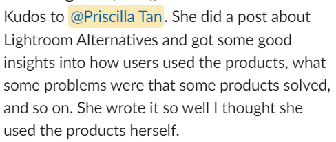 Priscilla 💘 writer for B2B mar & salestech SaaS tweet media