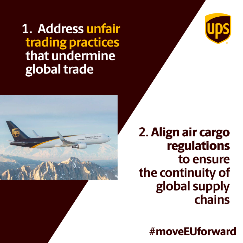 UPS_EUPolicy's tweet photo. #TTC is a great opportunity to advance #EU-#US regulatory cooperation, increase #transatlantic #trade, and address climate change. Here are @UPSβs recommendations to resolve outstanding disputes and achieve tangible results in key areas. π #moveEUforward https://t.co/ib0zh4cDs5