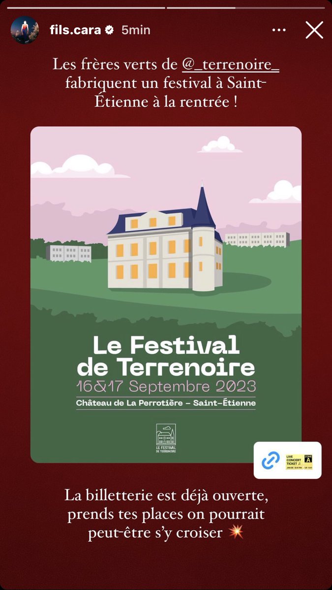 fils cara au festival de Terrenoire ? 👀

là dessus y a plus trop de suspens ✨