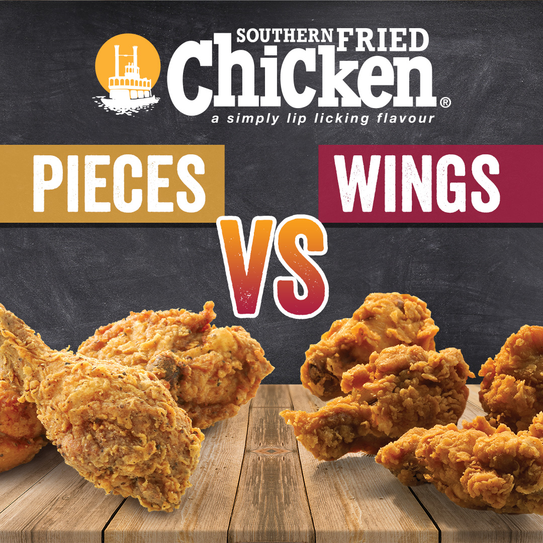 sfcexpress's tweet image. Pieces or Wings? Whose side are you on?