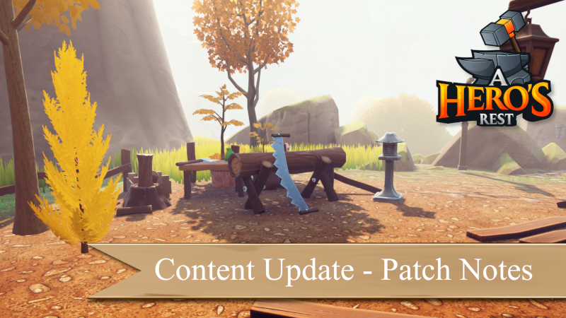 🎀Happy #wishlistwednesday!🎀

Our new Patch with even more ⬆️Upgrades for your Town just arrived! 🥳

Check out the full Patchnotes here:
tinyurl.com/AHR520

🚂#steam: tinyurl.com/AHerosRest
🎮#EpicGameStore: tinyurl.com/AHerosRestEGS

#gamedev #indiegame #pcgaming #pcgamer