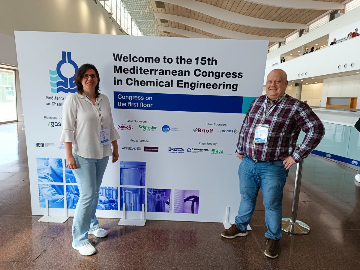 Asistiendo al 15th MECCE en <a href="/expoquimia/">Expoquimia</a> presentado resultados de HVO a "Green Fuels" de proyectos de transición energética  <a href="/PTI_TRANSENER/">PTI+ TRANSENER</a> <a href="/DianaGGPP/">Diana García Pérez</a>