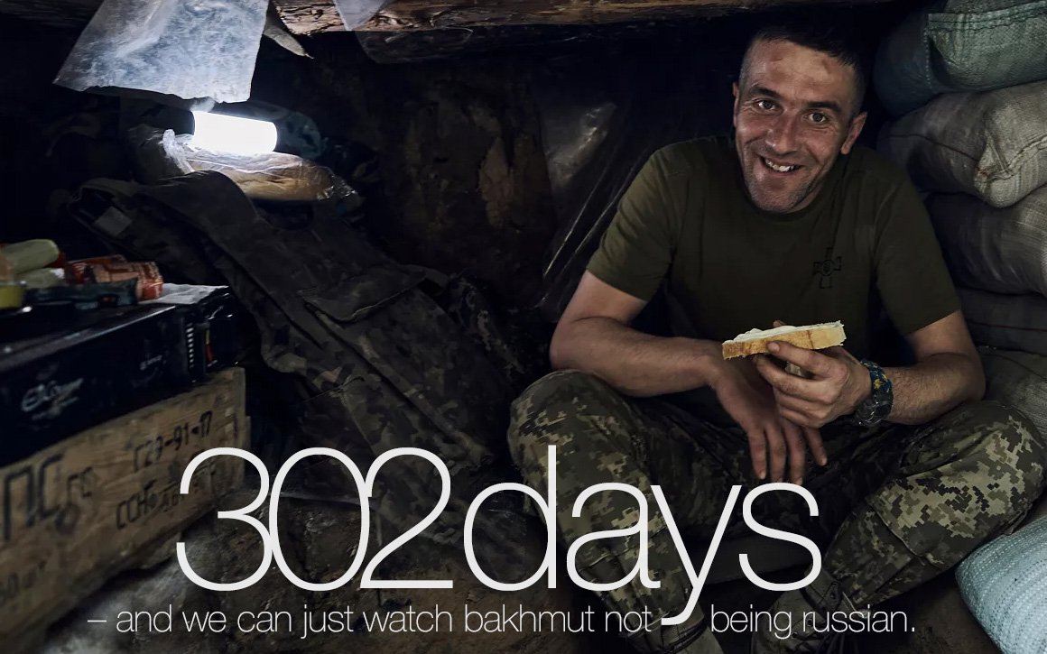 cheddarpriest's tweet photo. Yesterday marked a sad record in the Russian war of aggression towards Ukraine. It was the 302nd day of battle in Bahkmut. 

Why is this sad? Its because Bahkmut is now the longest battle in history, passing the battle of Verdun. 

/1 https://t.co/rpi86UHsEf