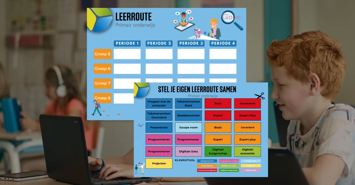 Instruct_Uitg's tweet photo. PO | Geef jij digitale geletterdheid op school? Het wordt nu eenvoudiger dan ooit om je eigen leerroute samen te stellen. Begin met knippen en plakken en geef jouw lessen de flexibiliteit die het verdient. 

Bestel nu de gratis knipplaat!👉https://t.co/bzKSkuUoTb https://t.co/pnfYSLGul8