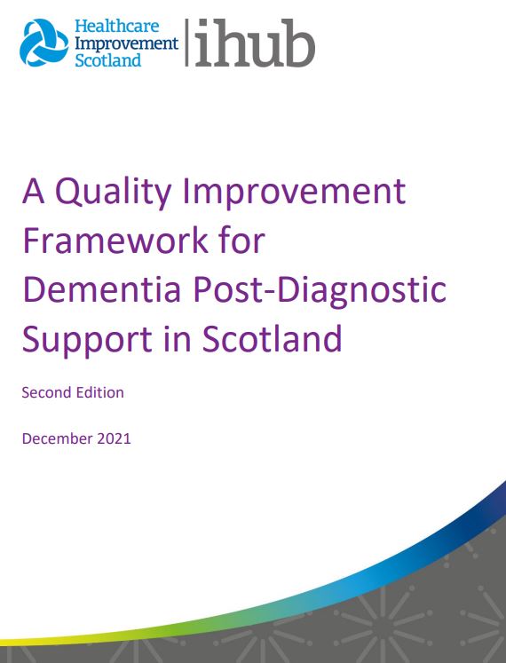 Dementia is 'one thing, not everything'. Our dementia Quality Improvement Framework for post-diagnostic support was produced with dementia practitioners, people with dementia and their carers. Read now: ihub.scot/improvement-pr…