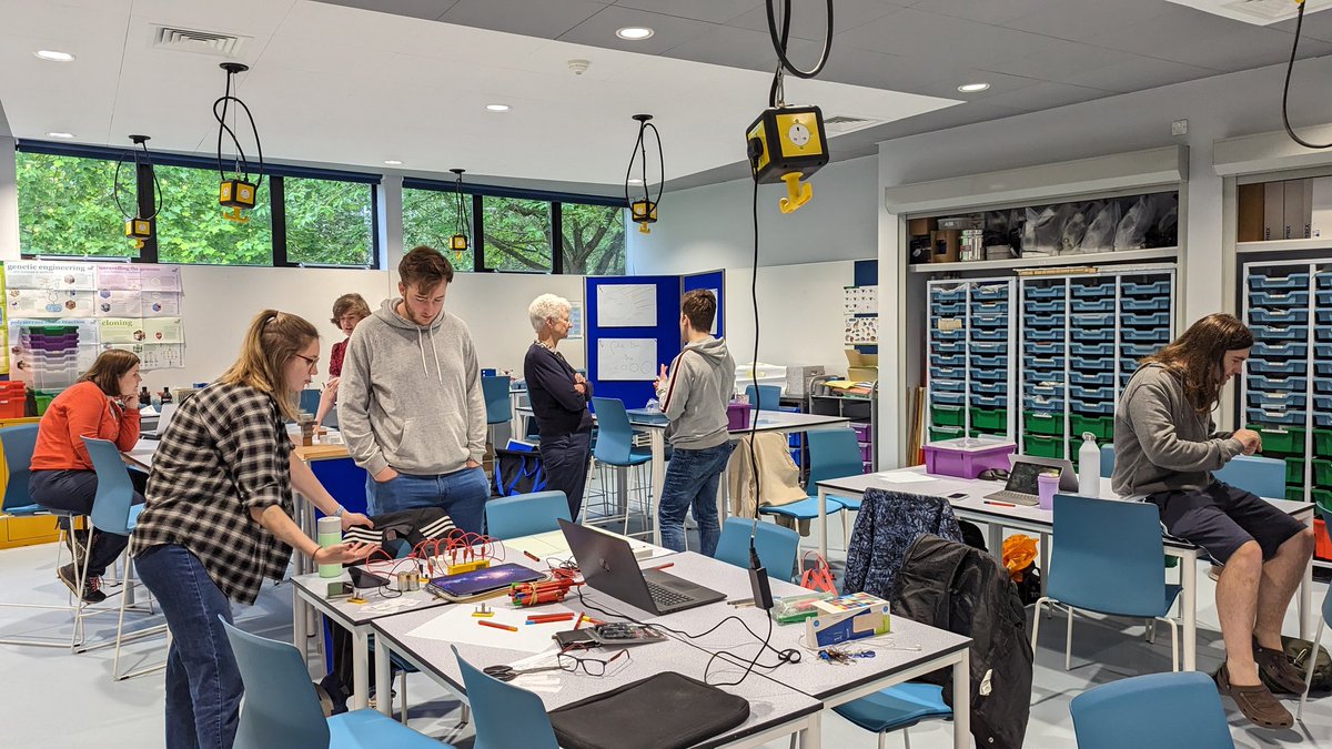 It's time for a key stage 4 marketplace, our trainees sharing ideas, activities and practicals they've found effective this year. Sharing good practice with their colleagues.