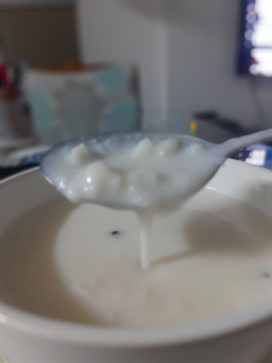 Bom dia Minas. A 1° canjica do ano para me aquecer nesse friozinho aqui no Betânia. #bdmg <a href="/sergioesmarques/">Sérgio Marques</a>