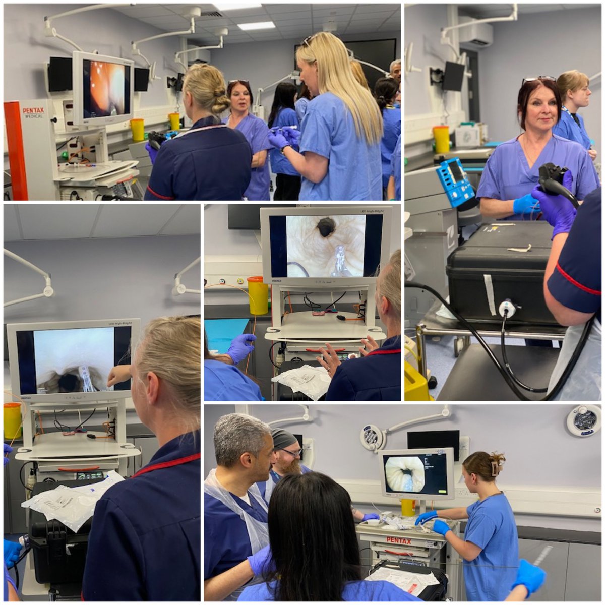 EYSETRAINING's tweet image. Endoscopy Nurse Training Day @HullHospitals  investing in training is vital for the endsocopy workforce -next training day is 14th July #Simulation   #safepractice #banding #injecting #clips #polyps #snares #varices #bleeding @NHSHEE_NEY @JAG_Endoscopy @BSGNurses @RCNYorksHumber