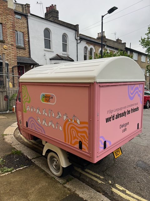 LipspeakerUK's tweet photo. || JOB OPPORTUNITY ||

An exciting opportunity is available for #Deaf #HardOfHearing people to train as baristas working with #DialogueHub on their brilliant new mobile #BSL cafe. 

Interested? Email your CV and cover letter to info@dialoguehub.co.uk https://t.co/5ZP1hmcOlG