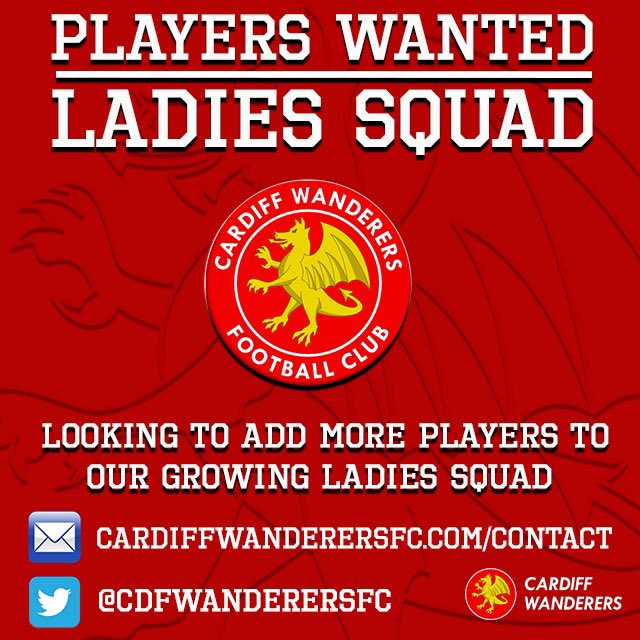 Cardiff Wanderers Ladies (@cdfw_ladies) on Twitter photo 