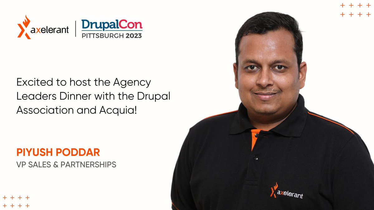 axelerant's tweet image. #DrupalConPittsburgh, here we come. 🛫

Can’t wait for our team members—@piyushpoddar, @sachinks1001, and @sharayu_t—to connect, learn, and exchange ideas with the #DrupalCommunity from around the globe. 

Spot us at Booth 426. Don’t be a stranger. 👋

@drupalcon