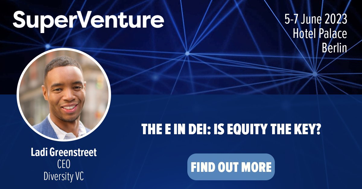 The E in DEI: Is Equity The Key? We will be speaking at <a href="/SuperReturn/">SuperReturn</a> in June.

A lot of talk and little action: is it time we tried to tackle the problem from a more fundamental viewpoint?

Come join us, with <a href="/JFLenhard/">Dr Johannes Lenhard</a> <a href="/Beezer232/">Beezer Clarkson</a> <a href="/DadaJudith/">Judith Dada</a> &amp; Mark Sims