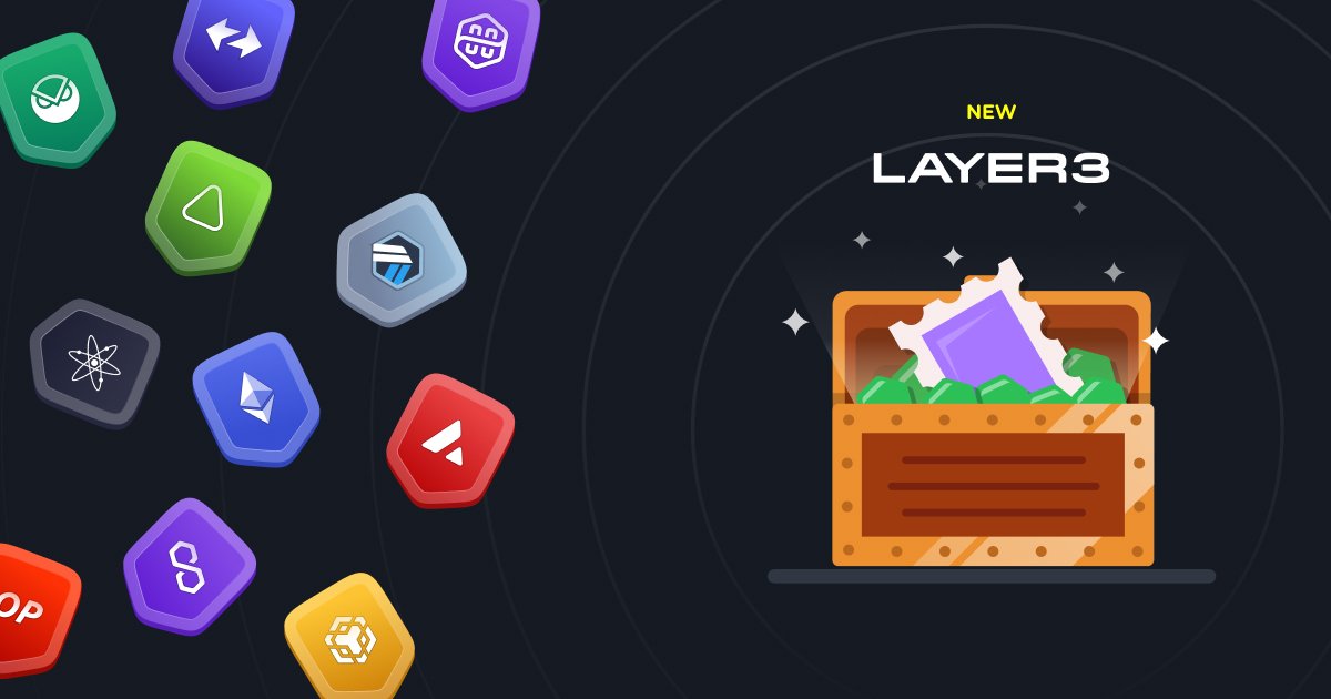 Discover the world of crypto like never before!

Our interactive Quests make learning and exploring fun, engaging, and rewarding.

Start your journey today with our new collection: Beginner's Guide to Crypto 🚀

l3.xyz/BeginnersGuide