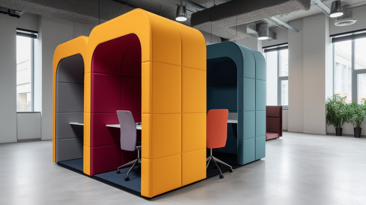 TextilOlius's tweet photo. L’acoustique est un facteur essentiel dans la conception de les bureaux, les centres de travail, les hôtels, les centres  de conférence, les bâtiments  publics... #acoustique #insonorisation #designintérieur #interiordesign #decoration https://t.co/bK8SJT8zhb https://t.co/8jQJSZOCg7