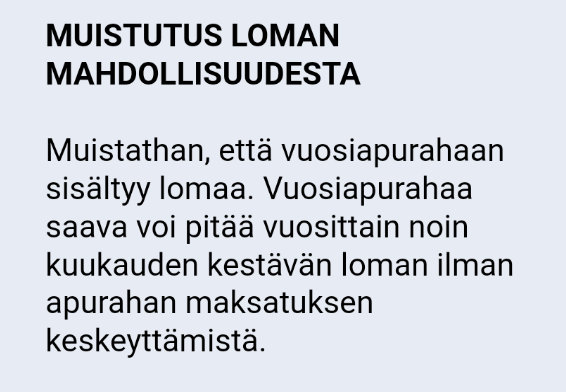 Minusta on hienoa, että <a href="/KoneenSaatio/">Koneen Säätiö</a> uutiskirjeessään muistuttaa apurahansaajia loman mahdollisuudesta. Me akateemiset kun ei välttämättä aina muisteta pitää lomaa tai vähintään podetaan huonoa omaatuntoa lomailusta.
