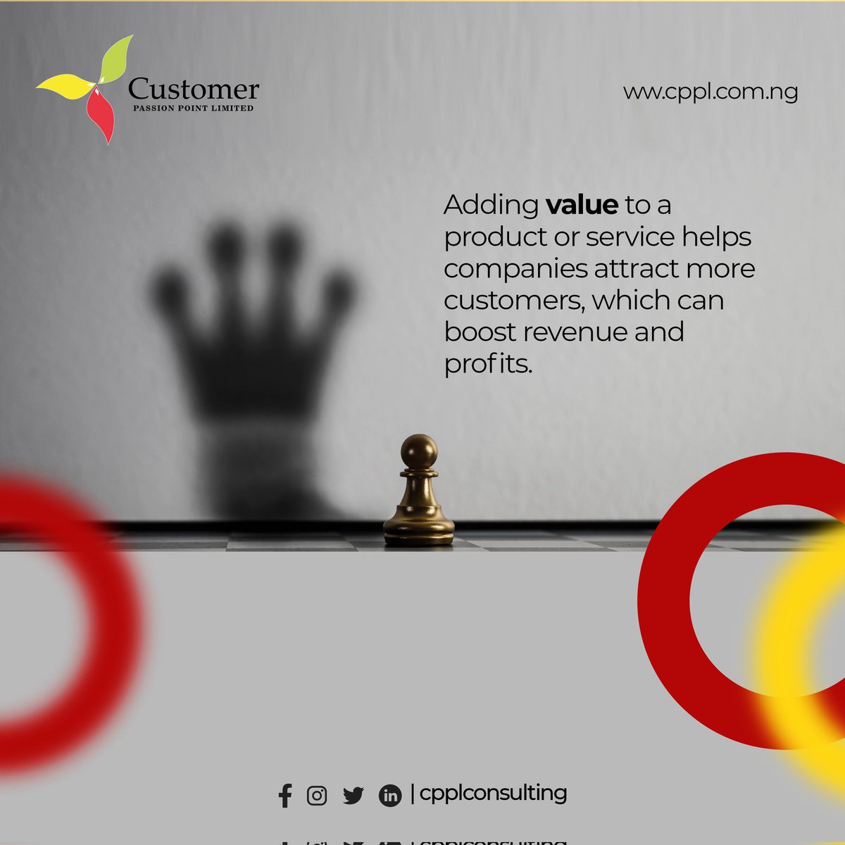 Adding value builds trust with your customers. The more you help them through your knowledge, content and resources, the more they trust you. To give real service, create an unforgettable experience that money can't be bought or measured.
#digitalmarketingservices #corporateimage