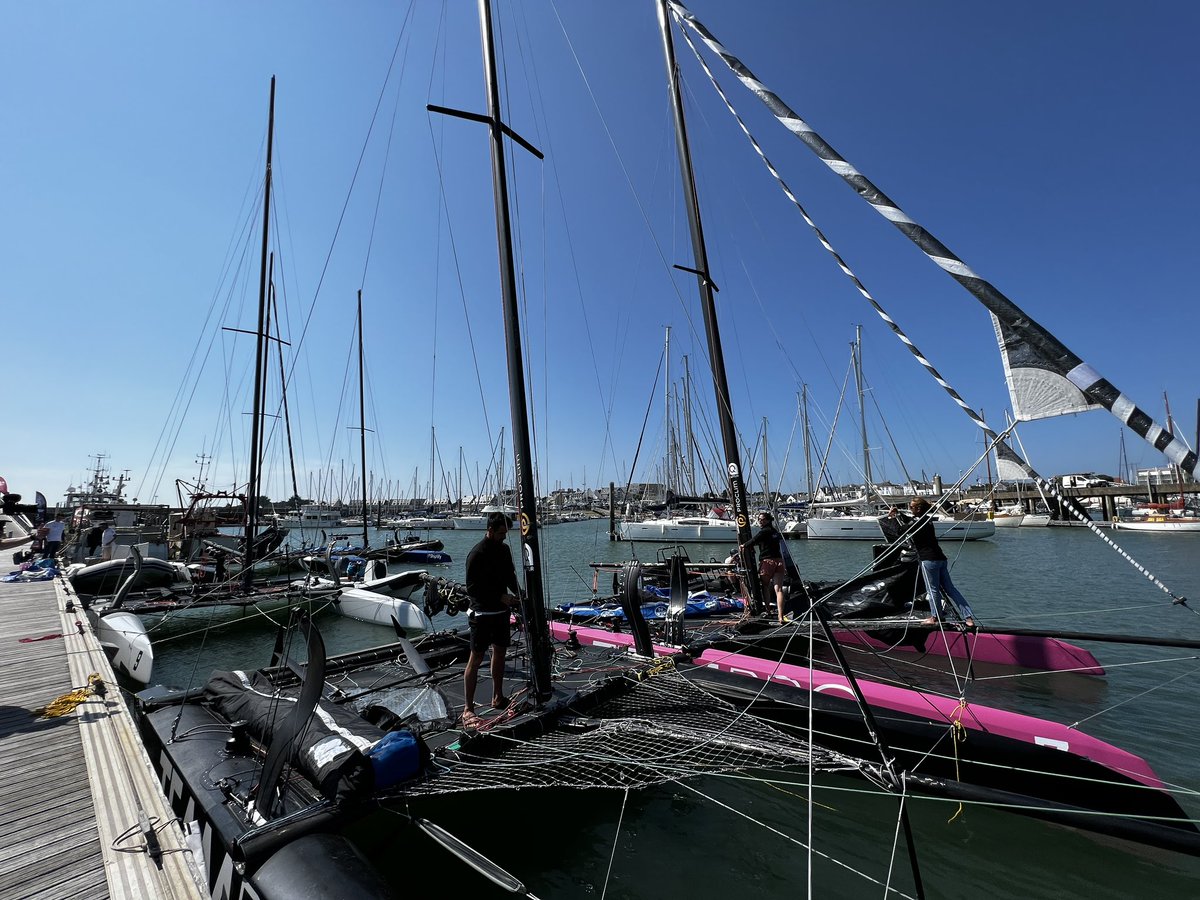 All the boats are back in Quiberon today 🇫🇷
Beautiful weather for the first day of the Raid Quiberon